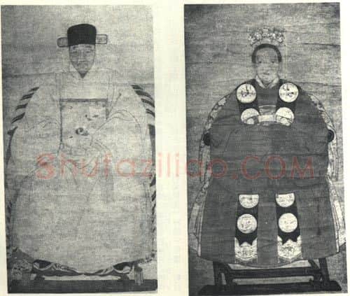 明代书法家蔡玉卿画像简介,蔡玉卿书法作品图片