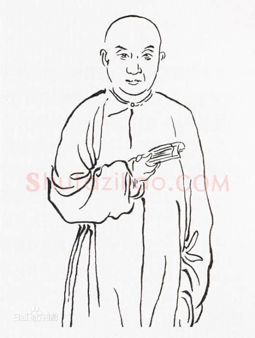 清代书法家陈豫钟画像简介,陈豫钟书法作品图片