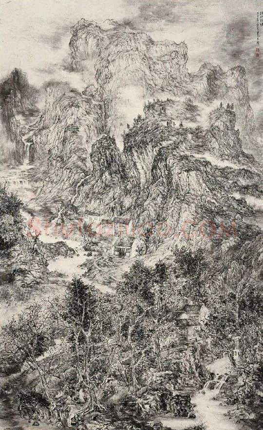 张贤·桂山雨境