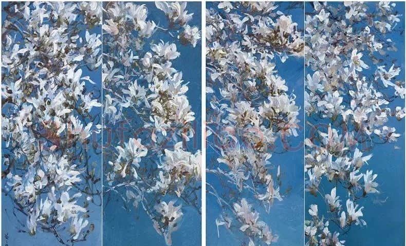 靳之林·白玉兰