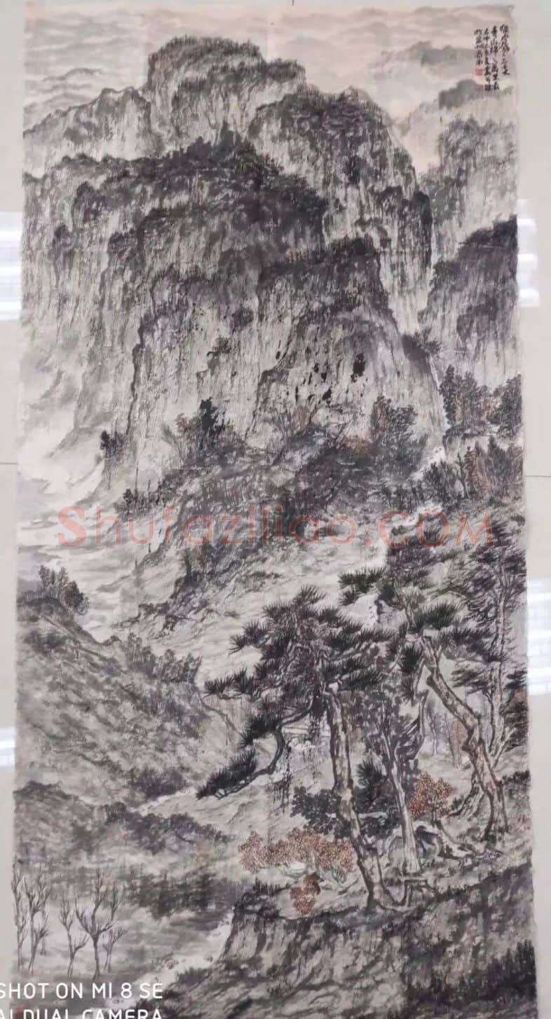 胡名坤·绿水青山图