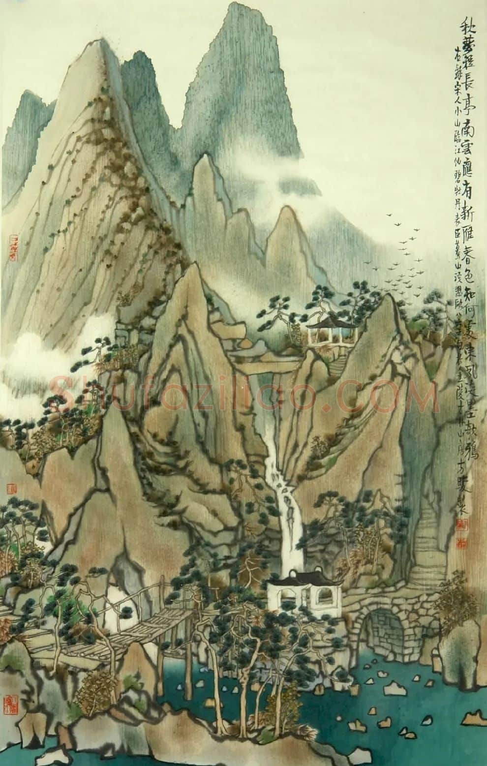 方骏·山水