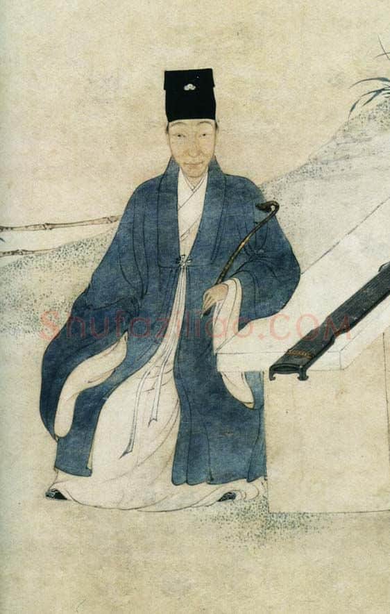 明代书法家李流芳画像简介,李流芳书法作品图片