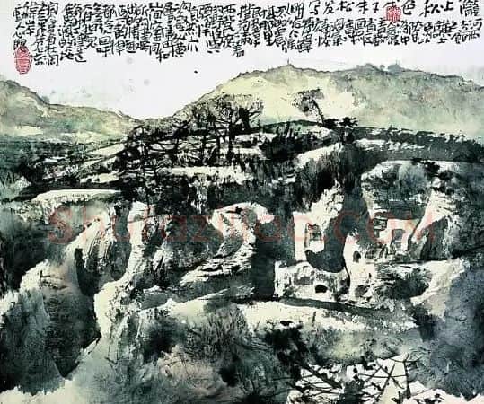 朱松发·陇上秋色
