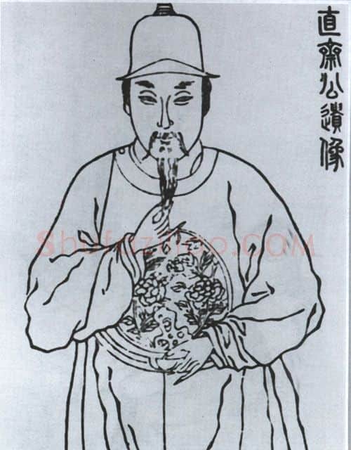 元代书法家萨都剌画像简介,萨都剌书法作品图片
