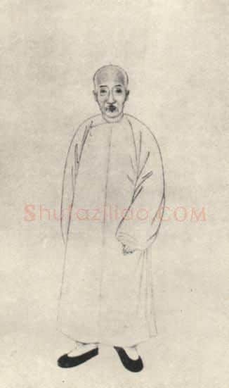 清代书法家潘祖荫画像简介,潘祖荫书法作品图片