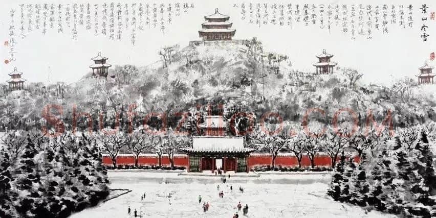 张仁芝·景山冬雪