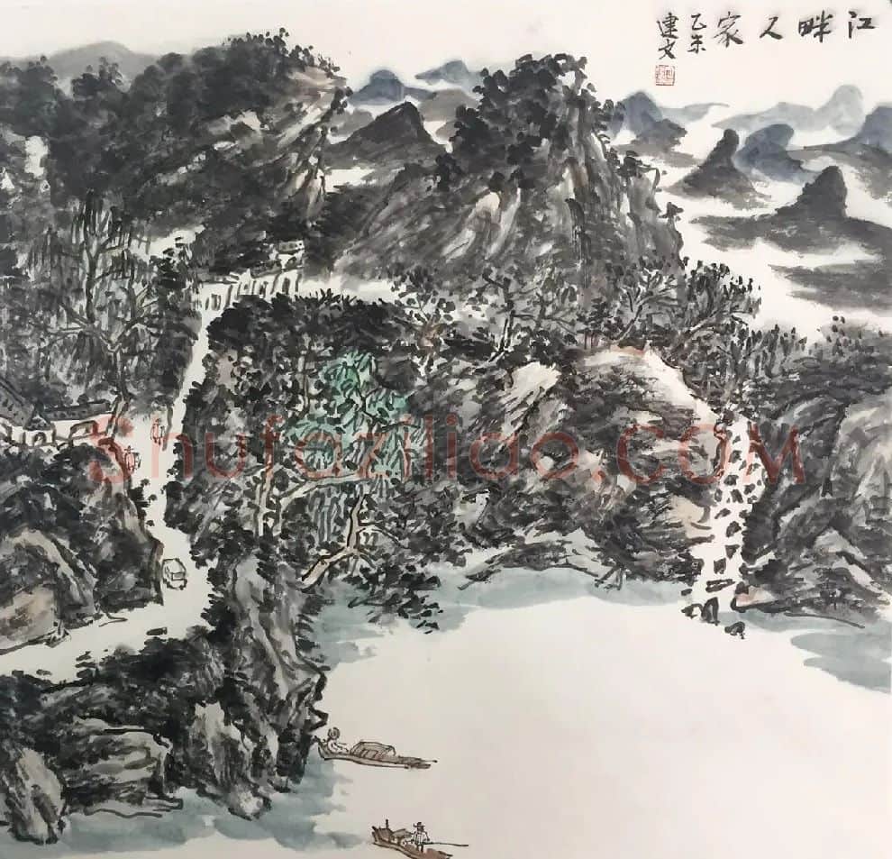 张建文·江畔人家