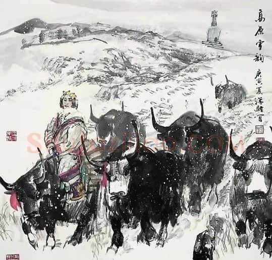 杜滋龄·《高原雪韵》