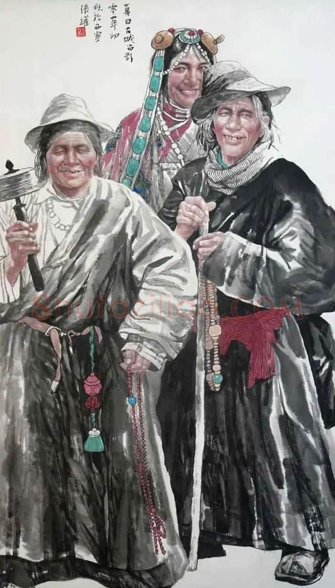 张权·古城留影