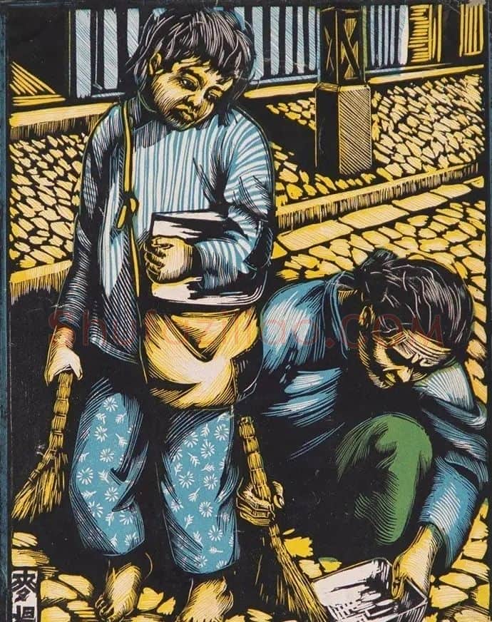 王麦杆·拾米图