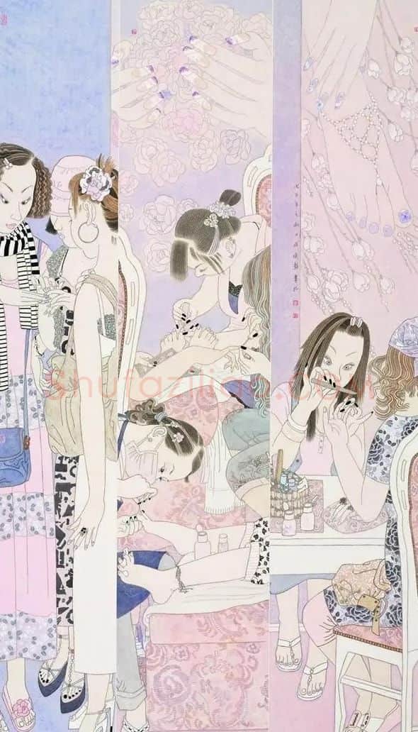 庄道静·潮·美甲