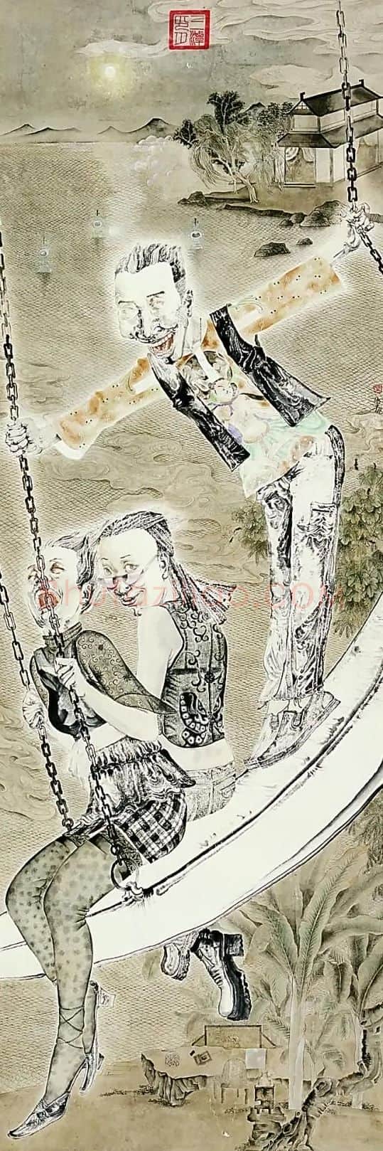 秦修平·游园-2