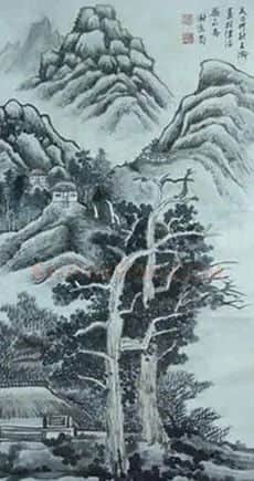 谢凤岗·山水