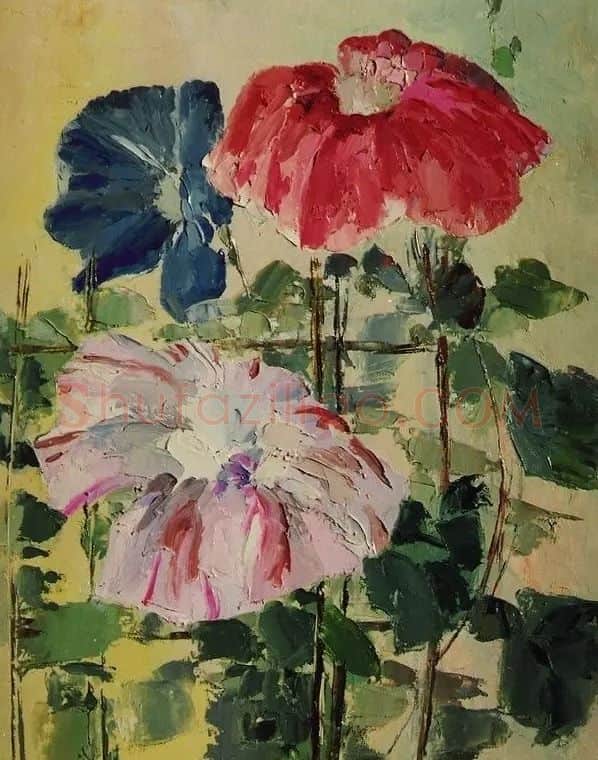 郑炯灶·牵牛花