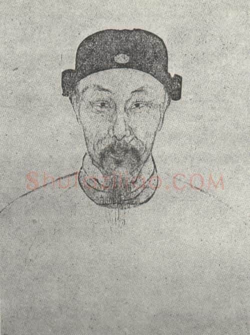 明代书法家唐顺之画像简介,唐顺之书法作品图片