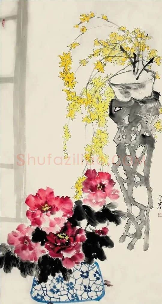 蔡金花·盆花