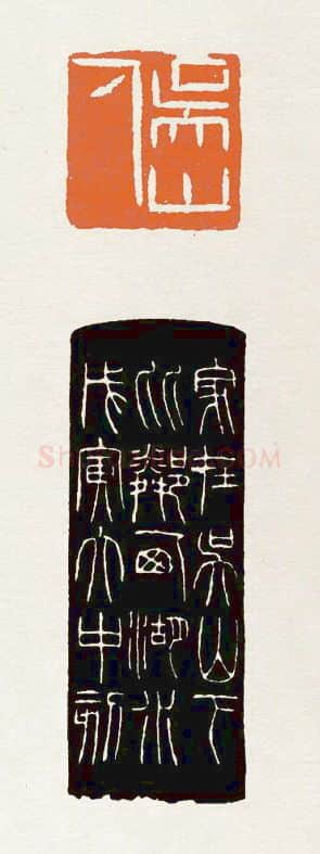 当代篆刻家(陈大中)人物介绍及篆刻作品欣赏