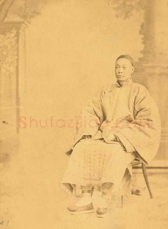清代书法家徐三庚画像简介,徐三庚书法作品图片