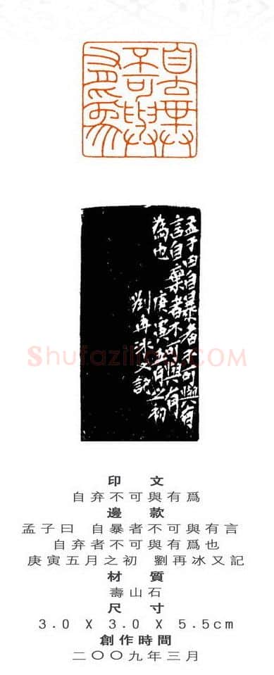 当代篆刻家(刘再兵)人物介绍及篆刻作品欣赏