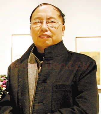 当代书法家徐云叔画像简介,徐云叔书法作品图片