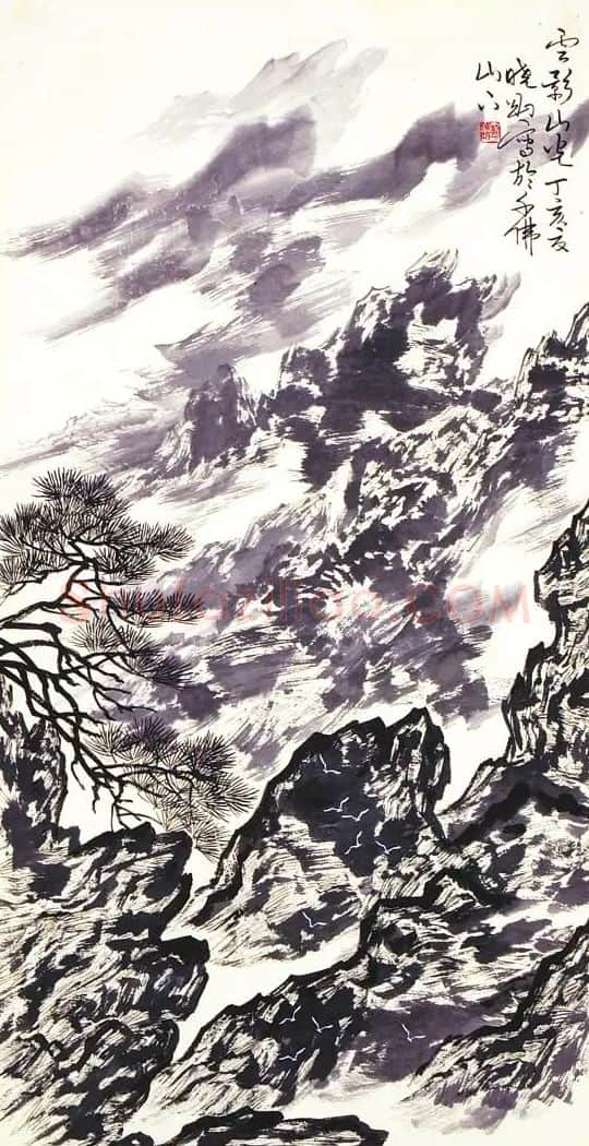刘晓刚·云影山光