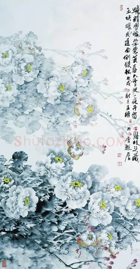 王绣·牡丹