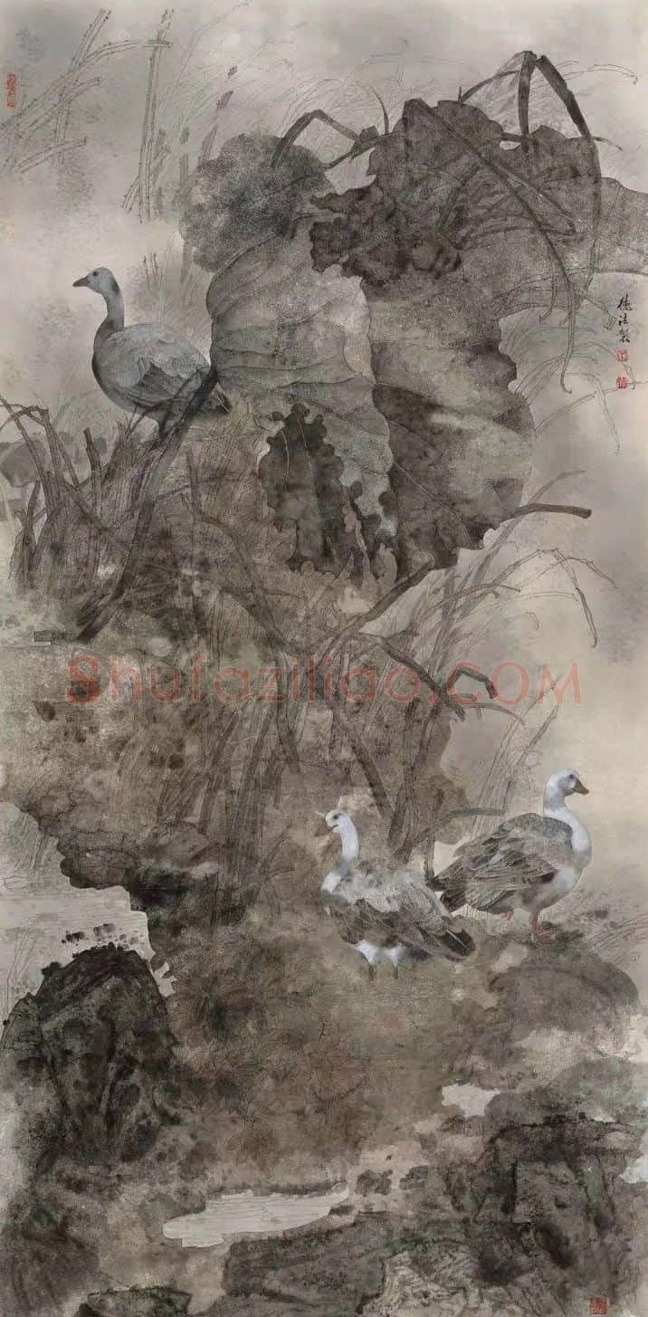 王德法·秋到荷塘