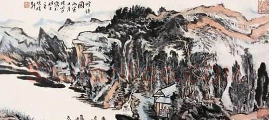 陆俨少·修禊图