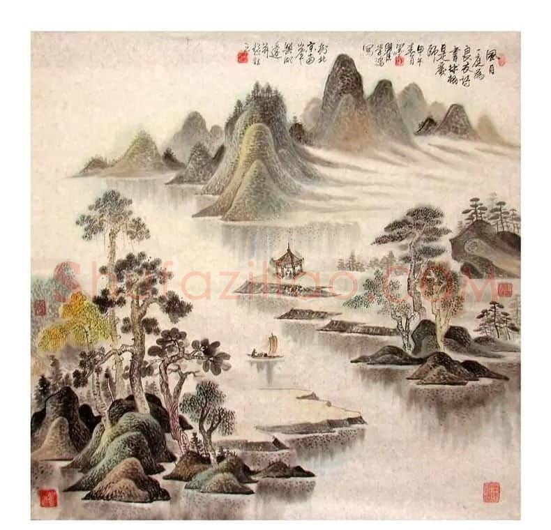 瞿学鸿·中国秀美山水画