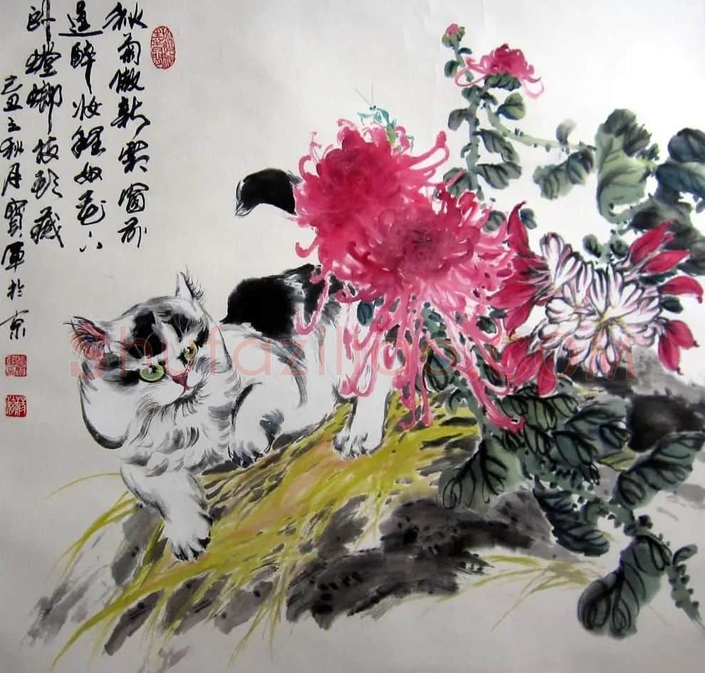 杨宝军·秋菊傲新霜
