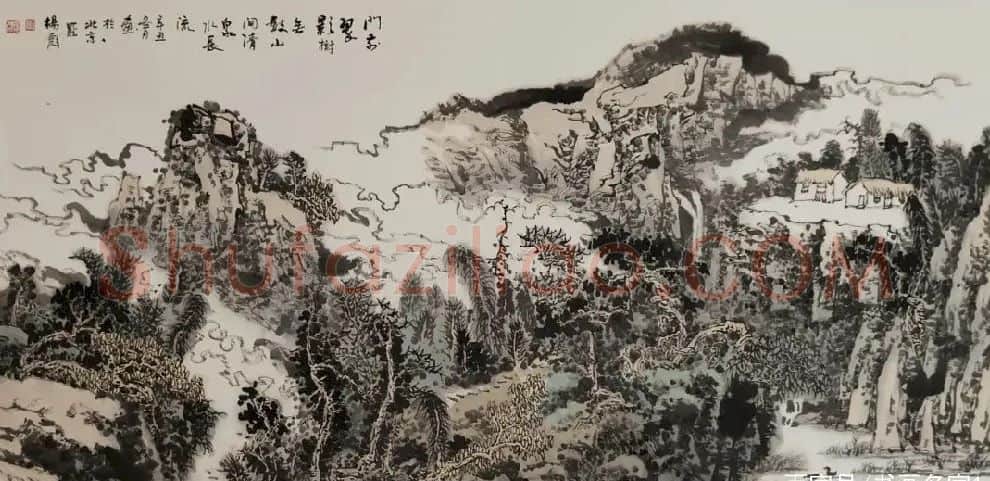 罗杨彪·门前翠影