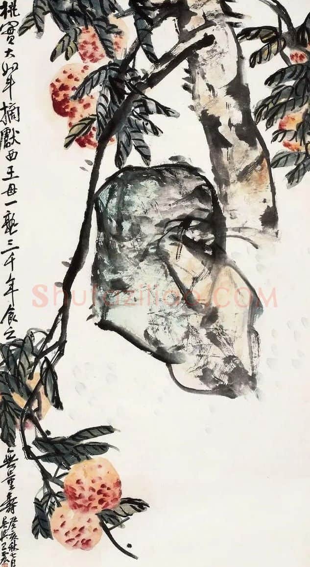 王一亭·千载结实图