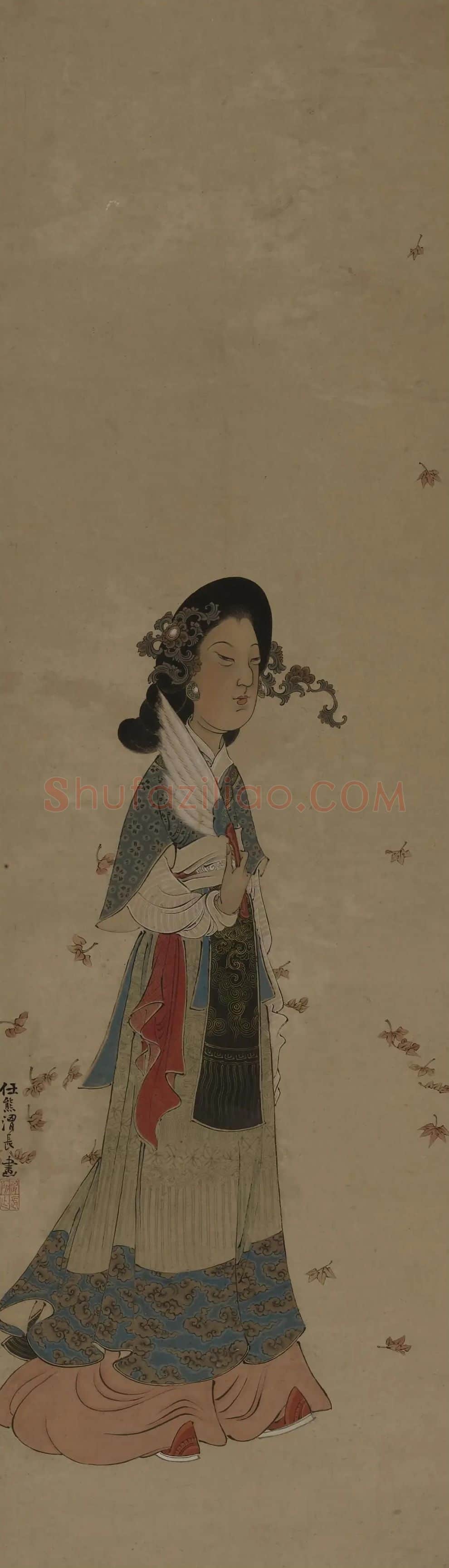 任熊·湘夫人图