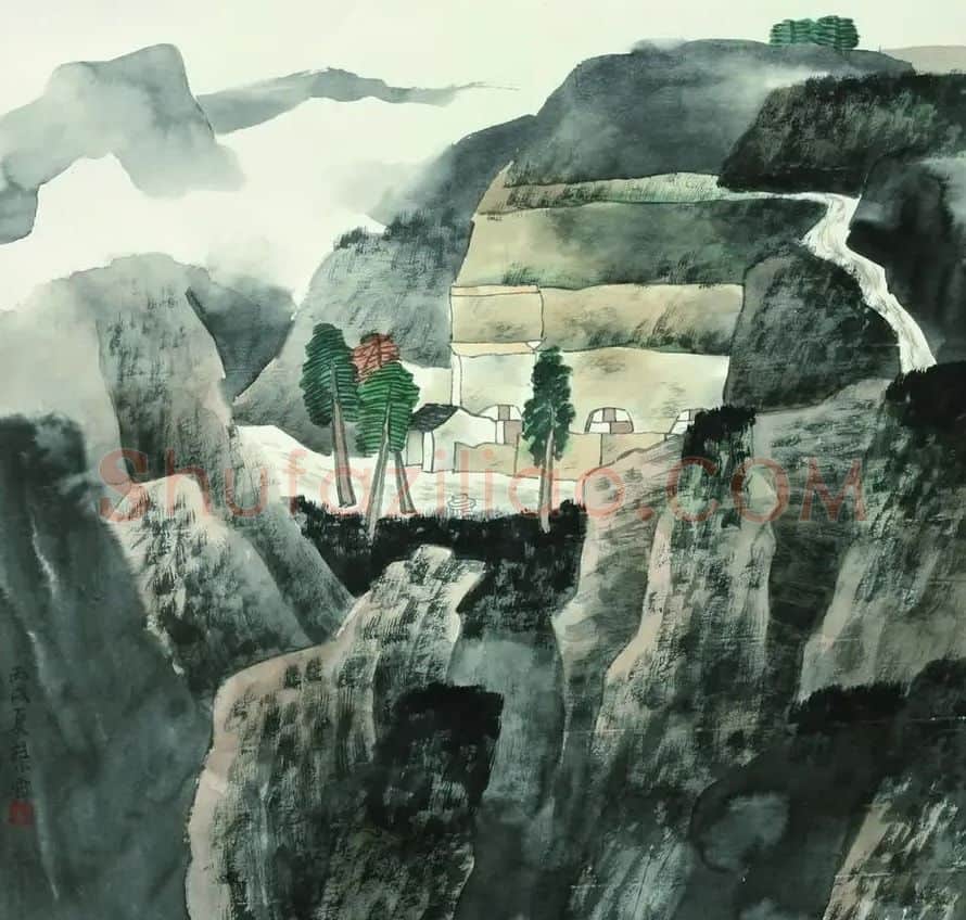 庄晓雷·风雨秋山