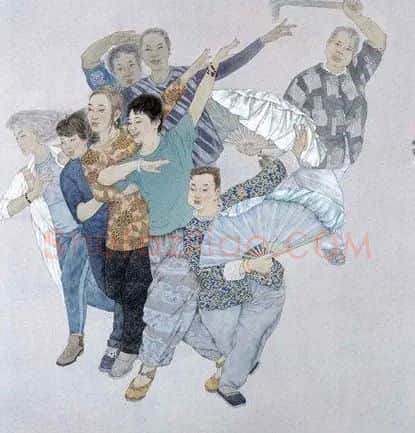 李建华·《俺村的新广场》