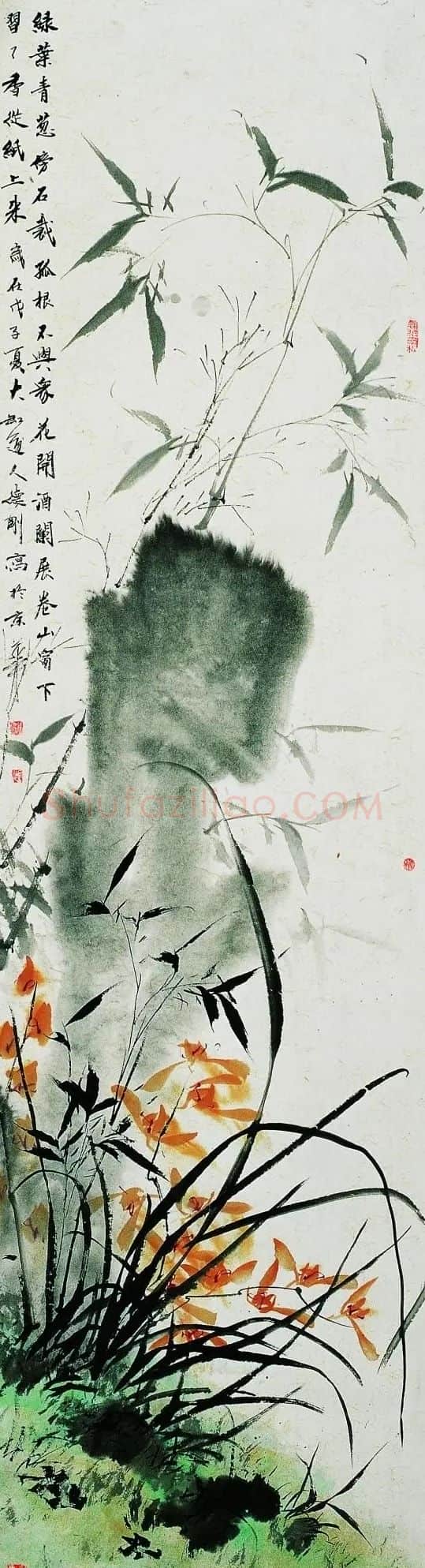 张德刚·春兰图