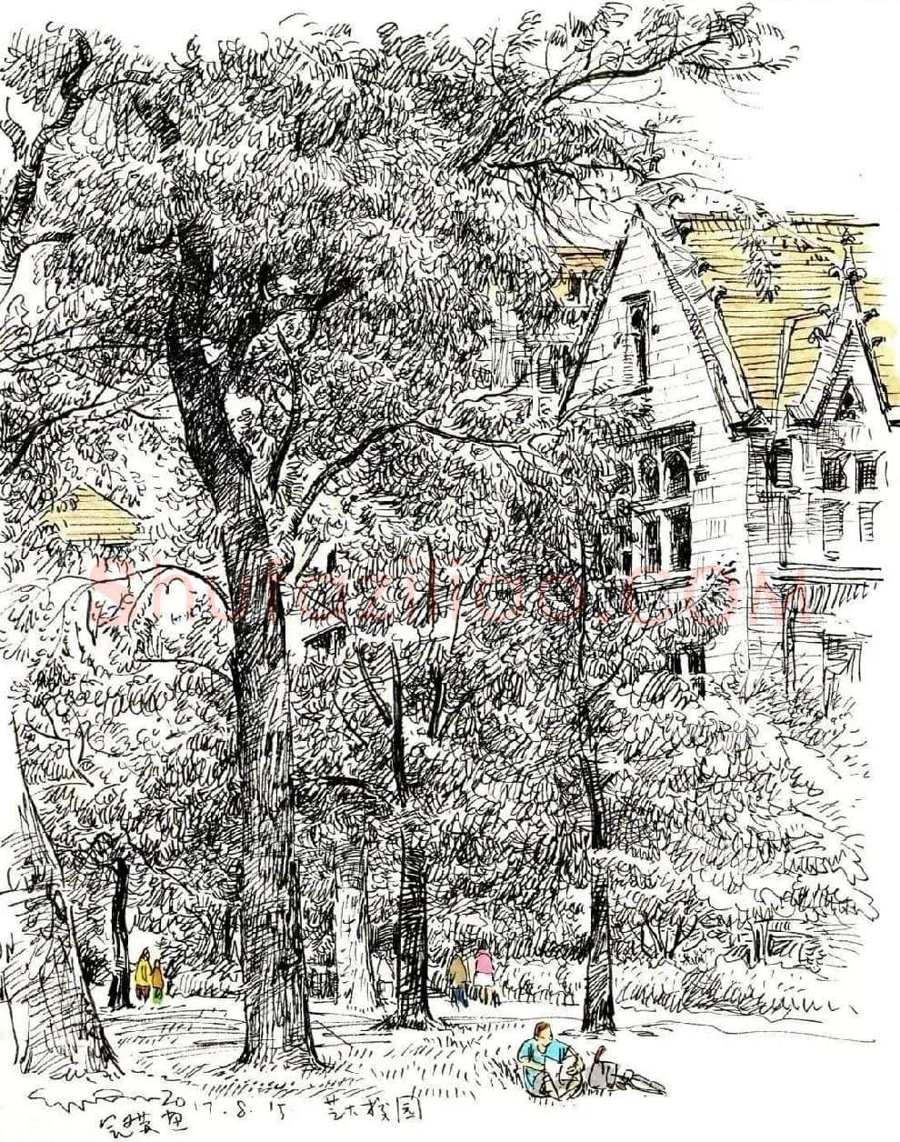 吴冠英·芝加哥大学里的建筑