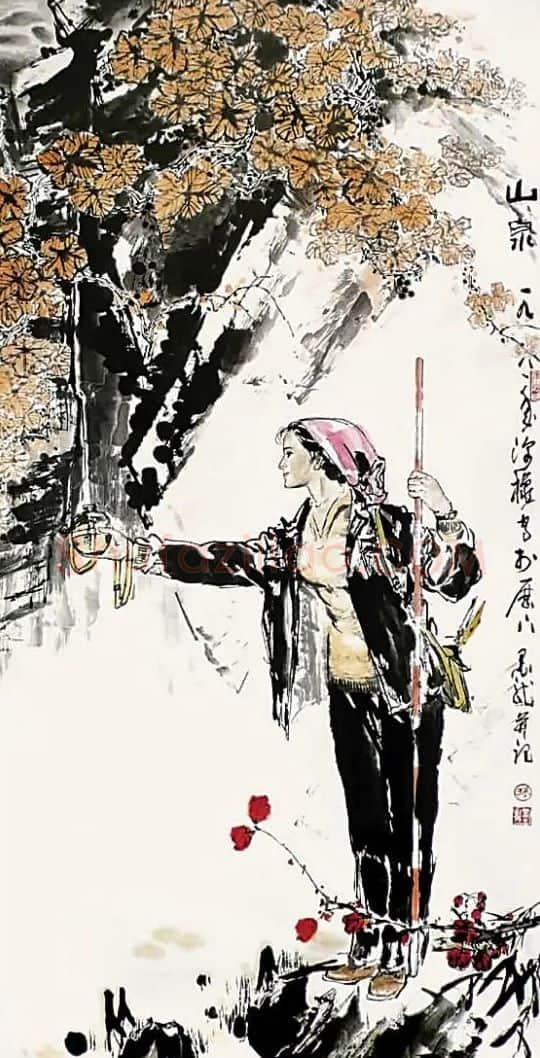 孙墨龙·山泉