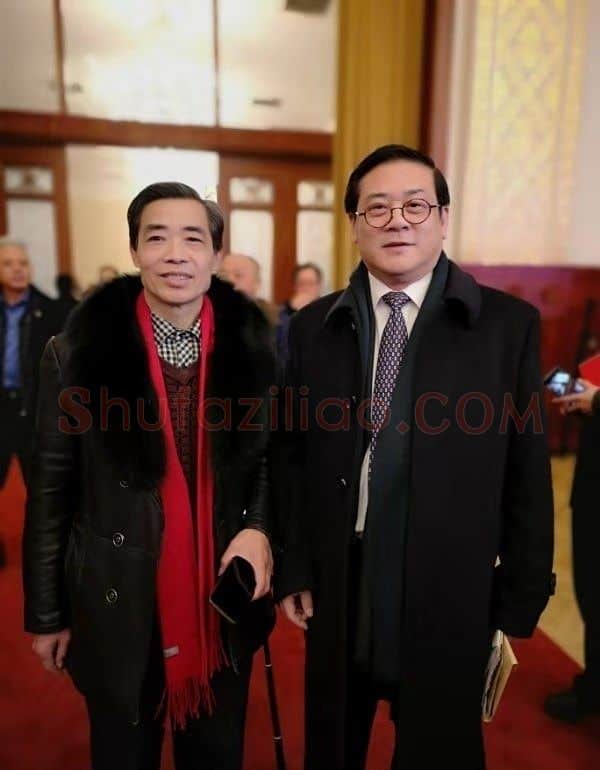 赵云杰·赵云杰与徐里主席在人民大会堂