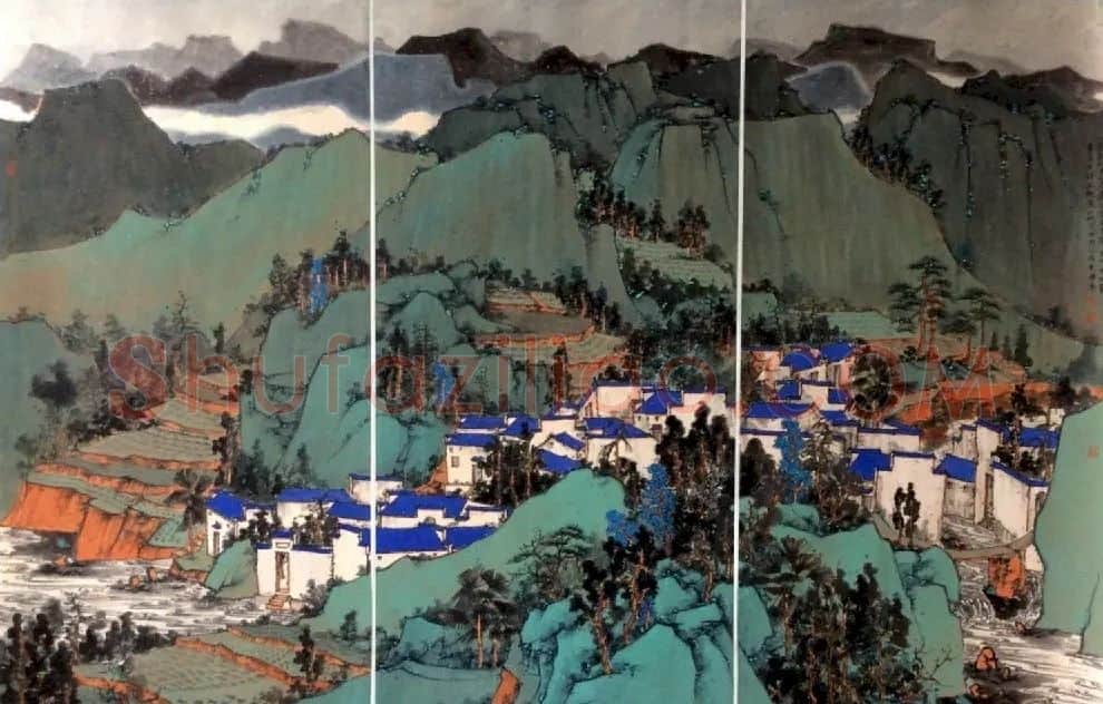 安一辉·望断江南山色远