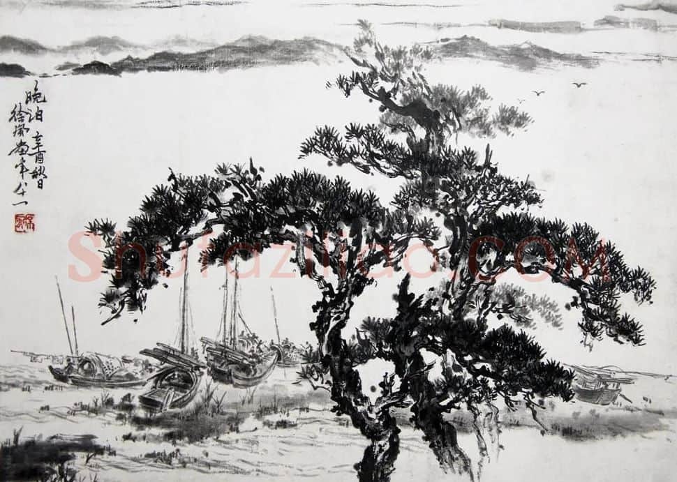 徐风·晚泊