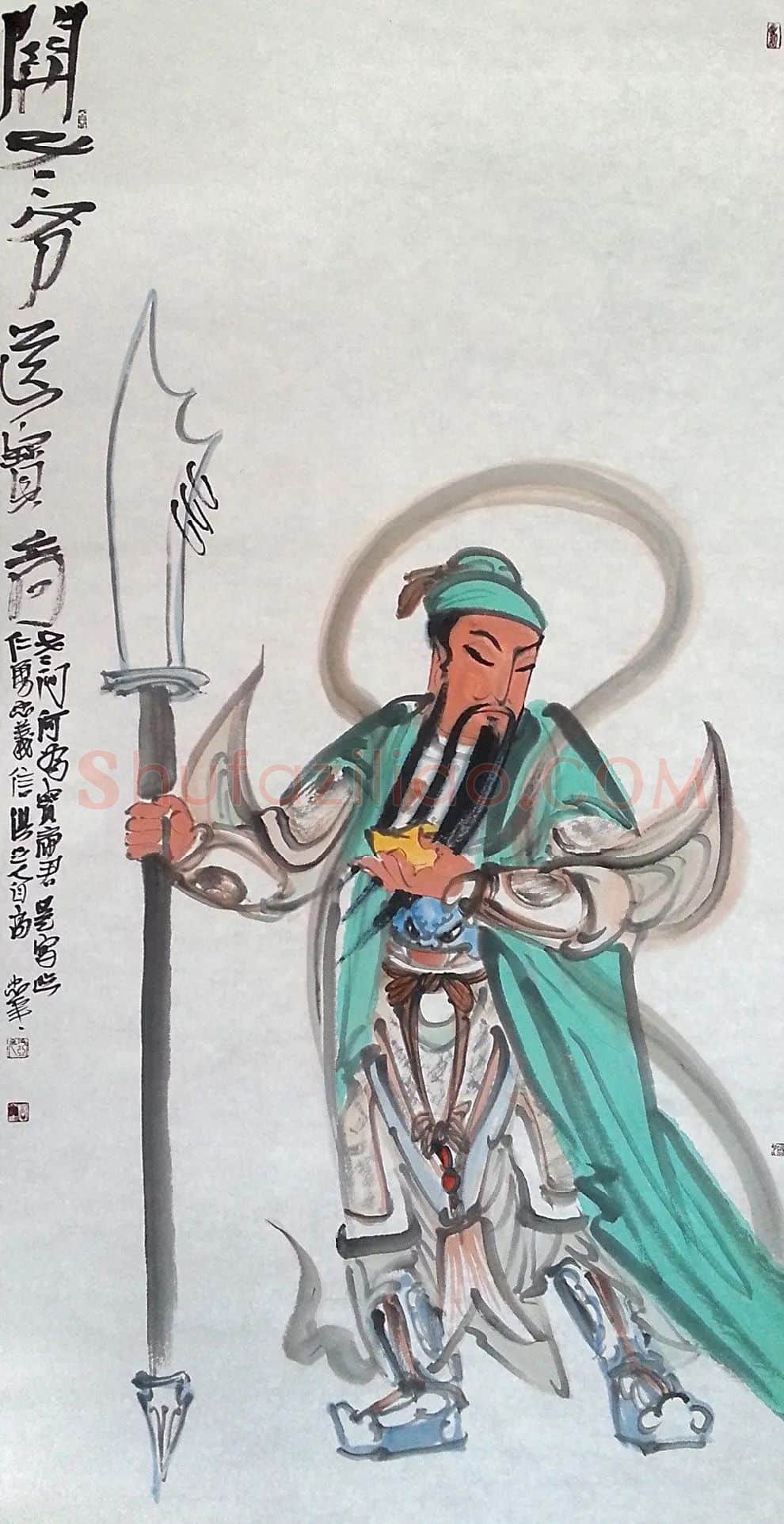 李忠奎·关帝送宝图
