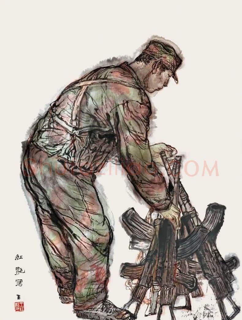 王红艳·士兵与枪