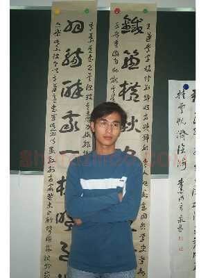 硬笔书法家(胡海成)人物介绍及硬笔书法作品欣赏