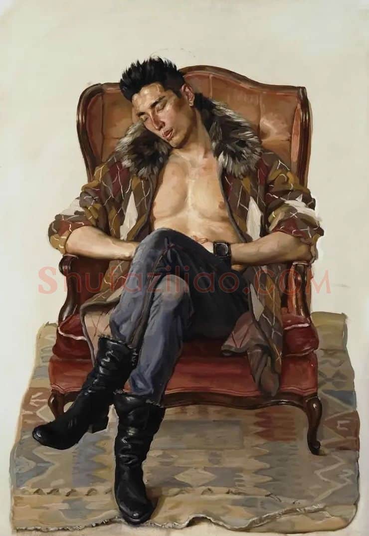 陈丹青·男人体