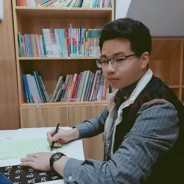 硬笔书法家(王启米)人物介绍及硬笔书法作品欣赏