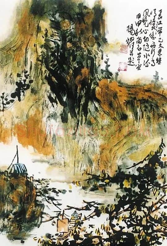 杨耀·王勃诗意图