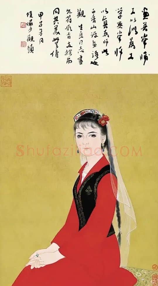 顾生岳·红衣少女