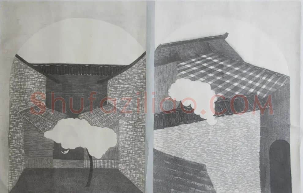 樊琳琳·《城市系列NO.2——一方庭、一座城》